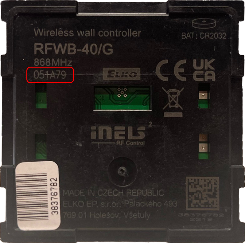 Párovanie bezdrôtových tlačidiel RFWB-40/G s DALI ovládačom RFDALI-32B-SL pre stmievanie a ovládanie svietidiel