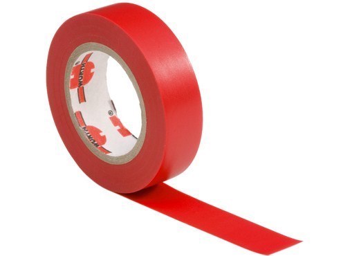 Elektro izolačná páska 15mmx10m, červená | WURTH