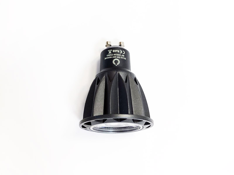 LED bodová žiarovka 5W, GU10, 24V DC, 60°, 500lm, 3000K, teplá biela, stmievateľná | Ledco