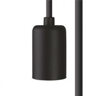 CAMELEON CABLE E27, 40W, 230V, 150 cm, čierna