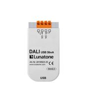 DALI USB mini, programátor/konfigurátor DALI siete s napajaním DALI zbernice 30mA