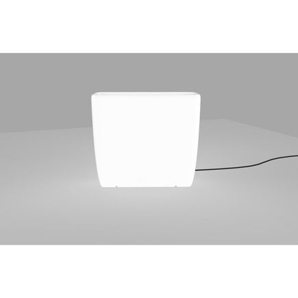 Dekoračné exteriérové svietidlo FLOWERPOT L, E27, 60W, IP44, biela