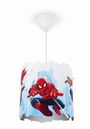 Disney Spider-man detské závesné svietidlo E27 1x23W bez zdroja
