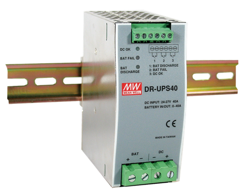 DR-UPS40 modul DIN, 24÷29V DC 40A, 21÷29V 2A