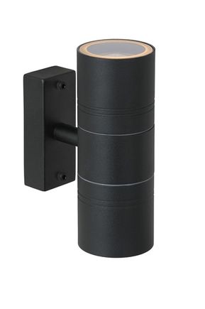Exteriérové nástenné svietidlo ARNE-LED Outdoor Wall lamp 2xGU10/5W čierne