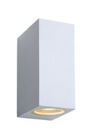 Exteriérové nástenné svietidlo ZORA-LED Wall Light 2xGU10/5W biele