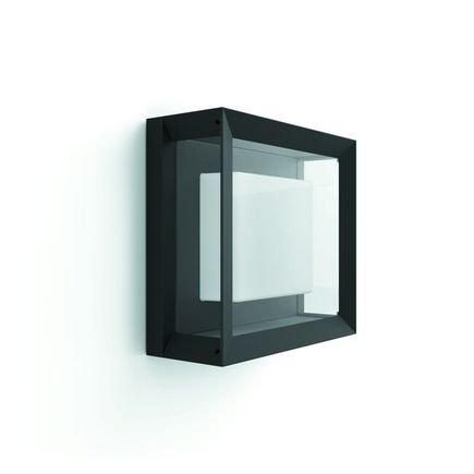 Exteriérové stropné svietidlo Hue ECONIC 15W, 2200-6500+RGB, 1150lm, IP44, čierna