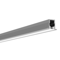 Hliníkový LED profil 1212, 2500x12x12mm bez difúzora, strieborná