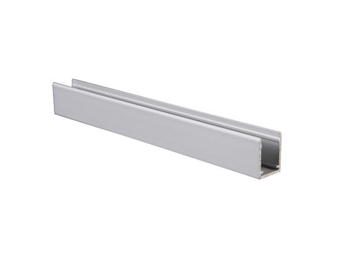 Hliníkový motnážny profil 1m pre LED NeonFlex NMS-1217, 14.4x18.85x1000mm, strieborná 