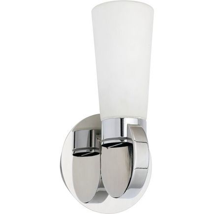 Kúpeľnové nástenné svietidlo OHIO 3563 biela/ chróm