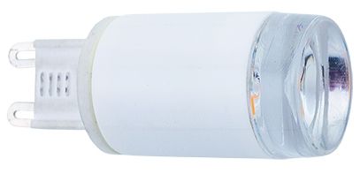 LED žiarovka 3W, G9, 90°, 230V, 3000K, 330lm, teplá biela, biela