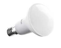 LED bodová žiarovka 5W, E14, 230VAC, 470lm, 3000K, teplá biela, 120°, O50x85mm