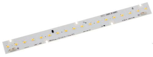 LED modul 2.4 x 28 cm, 6,4W 700mA 875lm 137lm/W 3000K CRI 80+ 120°