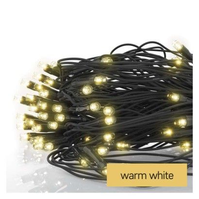 LED vonkajšia spojovacia vianočná reťaz – sieť, 160LED, 1,5x2m, IP44, teplá biela