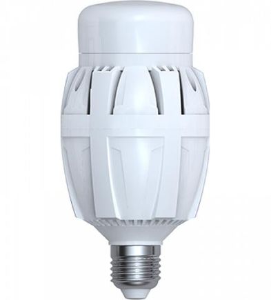 LED žiarovka 100W, E27, 230VAC, 9500lm, 4200K, neutrálna biela + adapter na E40