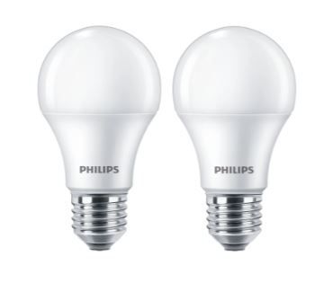 LED žiarovka CorePro A60, E27, 4,9W/40W, 470lm, 2700K, biela, 2 ks v balení