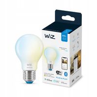 LED žiarovka Philips WiZ E27 6,7W, 806lm, 2700-6500K, A60, biela, stmievateľná