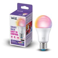 LED žiarovka WIZ E27, 8,5W, 2200K-6500K+RGB, 806lm, A60, stmievateľná