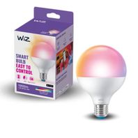 LED žiarovka WIZ Globe E27, 11W, 2200K-6500K+RGB, 1055lm, G95, stmievateľná