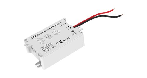 Mikrovlnný pohybový RF senzor/stmievač pre prijímače LC-SD-XX so svetelným senzorom