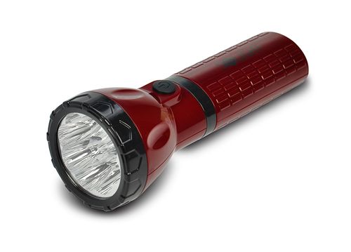 Nabíjacie LED svietidlo, plug-in, Pb 800mAh, 9x LED, červenočierna