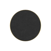 Nástenná akustická dekorácia CHAMALEON, čierna