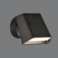 Nástenné svietidlo BIAK LED, 6W, 3000K, 485lm, IP20, čierna