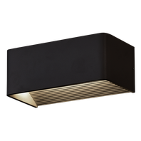 Nástenné svietidlo ICON LED, 10.5W, 2700K-3000K, 1100lm, CRI90, IP20, čierna