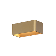 Nástenné svietidlo ICON LED, 10.5W, 2700K-3000K, 1100lm, CRI90, IP20, zlatá