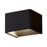 Nástenné svietidlo ICON LED, 8.5W, 2700K-3000K, 890lm, CRI90, IP20, čierna, DALI/Push