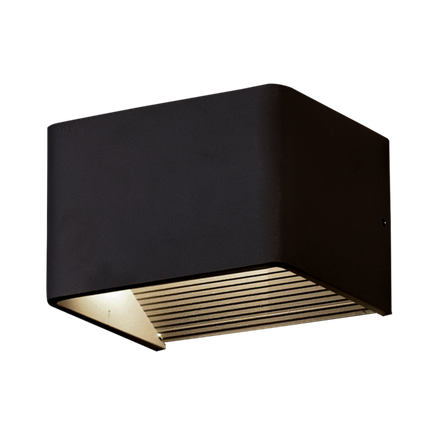 Nástenné svietidlo ICON LED, 8.5W, 2700K-3000K, 890lm, CRI90, IP20,čierna
