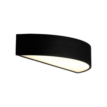Nástenné svietidlo ISIA LED, 2x22W, 4875lm, 3000K-4000K, CRI90, IP20, Casambi, čierna
