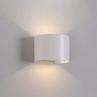 Nástenné svietidlo KOWA LED COB, 6W, 3000K, 850lm, IP54, biela