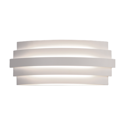 Nástenné svietidlo LUXUR LED, 20W, 1200lm, 2700K-3000K, CRI90, IP20, biela