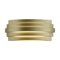 Nástenné svietidlo LUXUR LED, 20W, 1200lm, 2700K-3000K, CRI90, IP20, Triac, zlatá