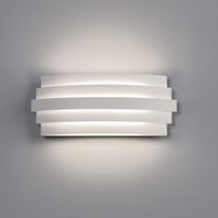 Nástenné svietidlo LUXUR LED, 22.1W, 3000K, 1200lm, IP20, biela
