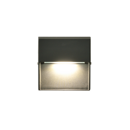 Nástenné svietidlo NASHIRA LED 1x4W, 3000K, 175lm, IP65, antracitová 