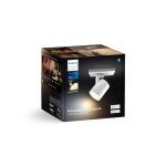 Nástenné svietidlo Philips Hue white RUNNER GU10, 4,2W, 2200K-6500K, 400lm, SWITCH, biela