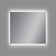 Nástenné zrkadlo ESTELA s LED osvetlením 50W, 3000K, 3536lm, IP44, biela, dotyk. sp.