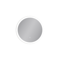 Nástenné zrkadlo PETRA LED, 58W, 3000K, 3927lm, CRI90, P44, dotykový spínač
