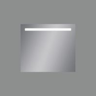 Nástenné zrkadlo UPPER s LED osvetlením 12W, 3000K, 871lm, IP44, biela