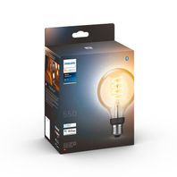 Philips HUE LED White Filament žiarovka E27, 7W, 550lm, 2200-4500K, stmievateľná