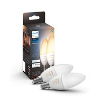 Philips HUE LED White žiarovka 2xE14, 2x4W, 470lm, 2200-6500K, stmievateľná