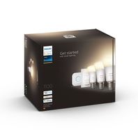 Philips HUE LED White žiarovka 3x E27, 3x9,5W, 1100lm, 2700K, Starter Kit, stmievateľná