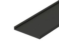 Pomocný závesný hliníkový profil VARIO30-09 (2000x33,4x3mm), čierna