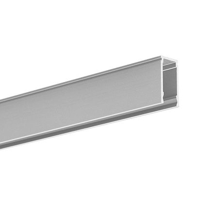 Povrchový hliníkový profil LINO (2000x19x10mm), eloxovaný-strieborná