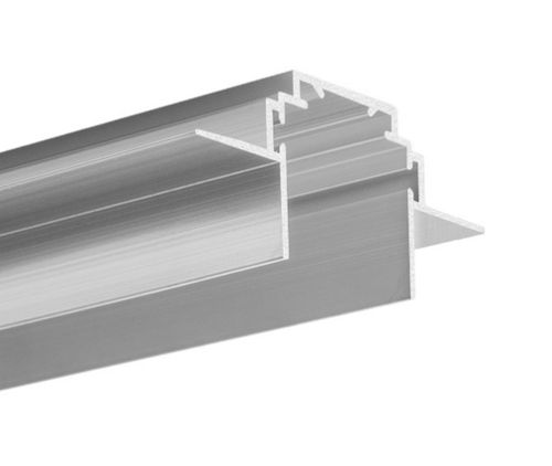 Predinštaláčný zápustný hliníkový profil do sadrokartónov TEKNIK-ZM (66.2x28.5mm)