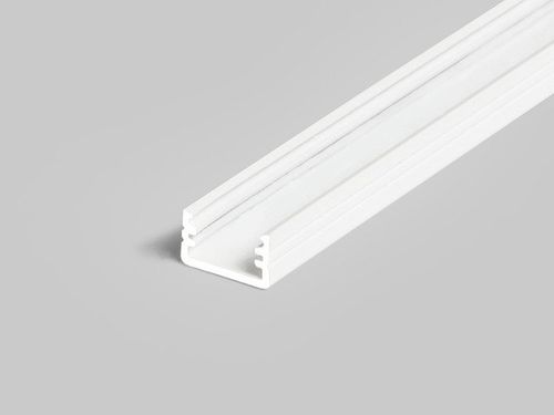 Prisadený hliníkový profil SLIM8 A/Z (2000x12.2x7mm), biela