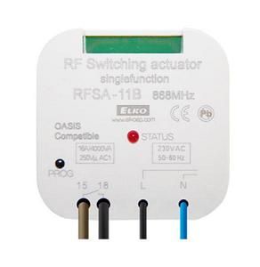 RF / OASiS & Touch RFSA-11B/12-24V prijímač 868 MHz Spínací aktor  12-24V AC/DC