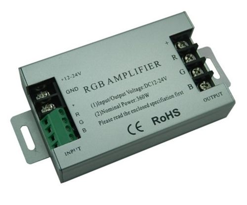 RGB Repeater ( zosilovač RGB signálu), 3X10A, 12/24V DC